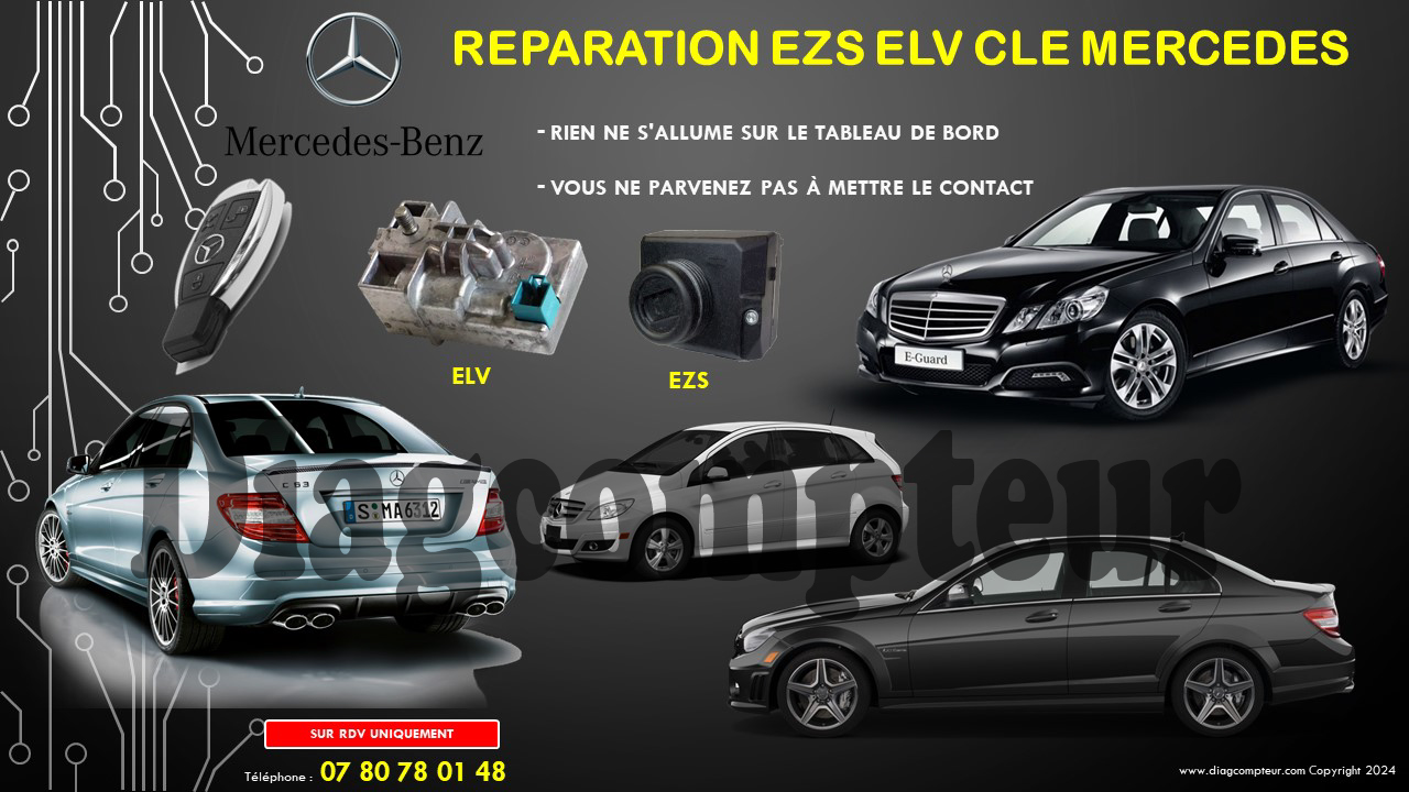 Reparation ezs | elv Mercedes