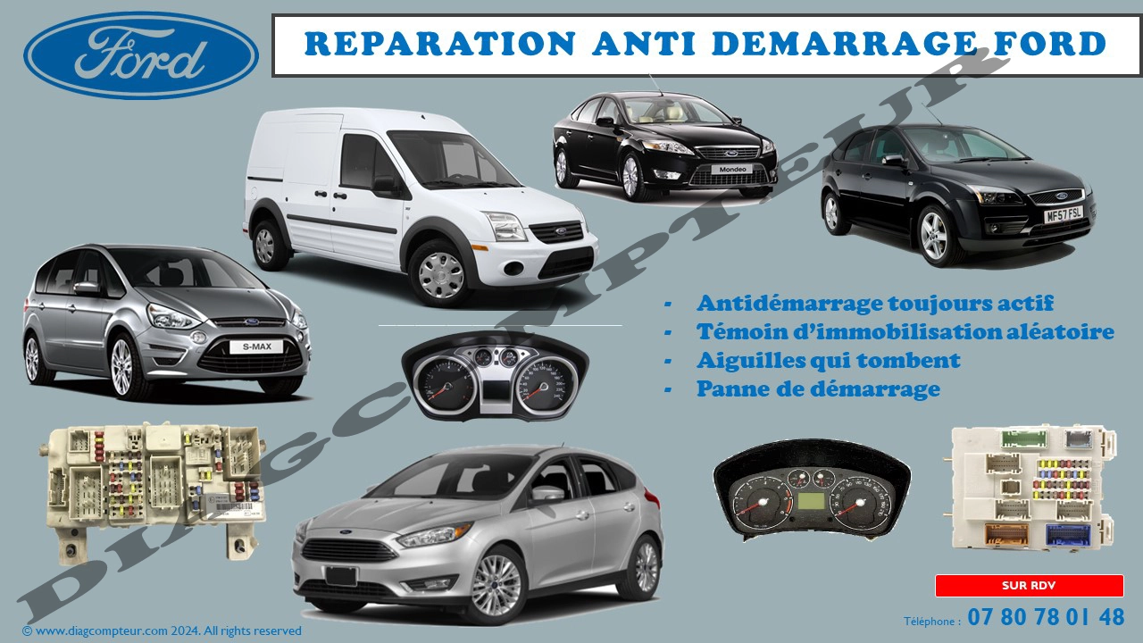 REPARATION COMPTEUR FORD