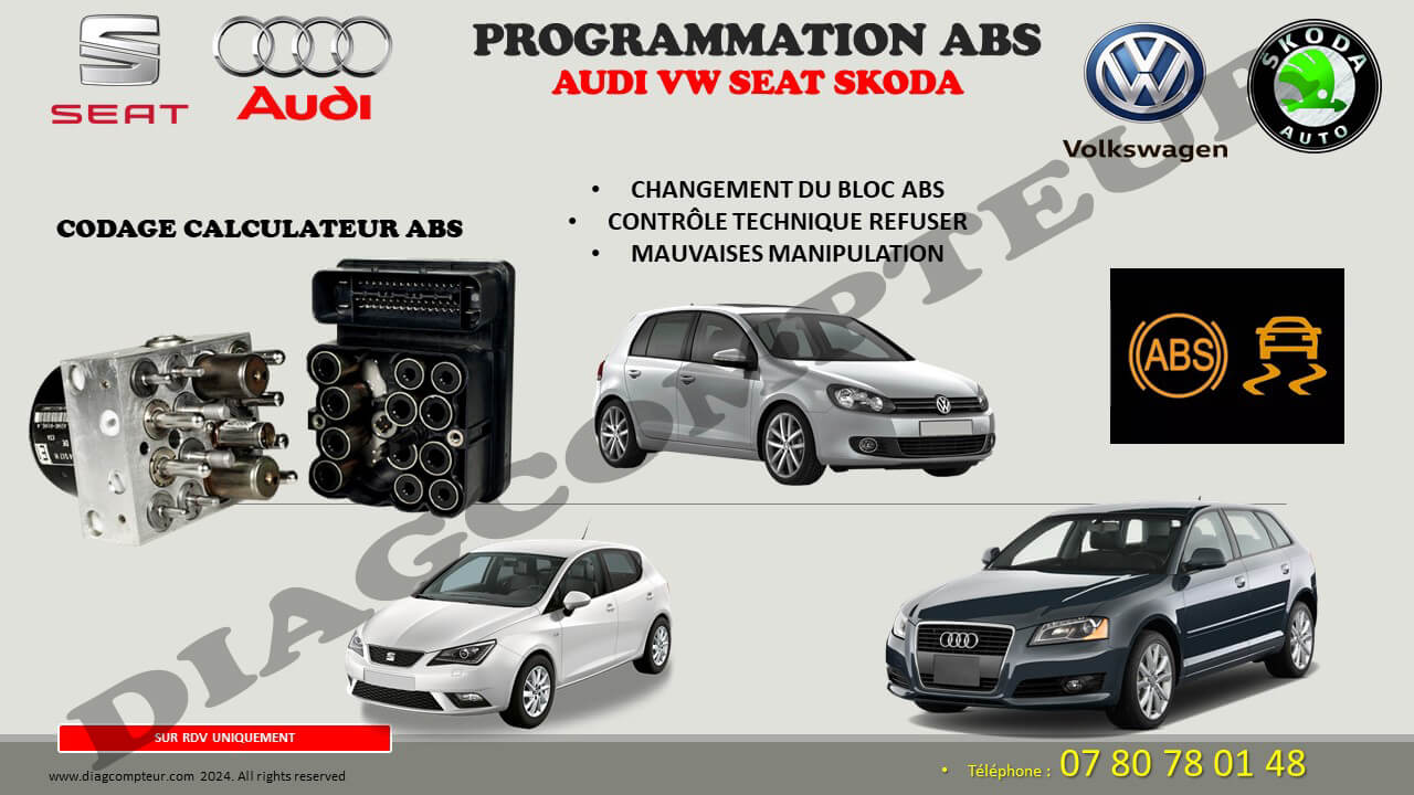 Voyant ABS Allumé