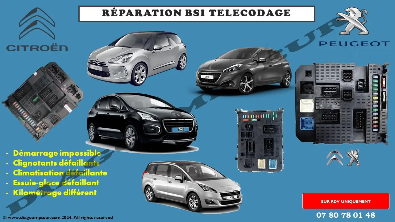 REPARATION BSI PSA
