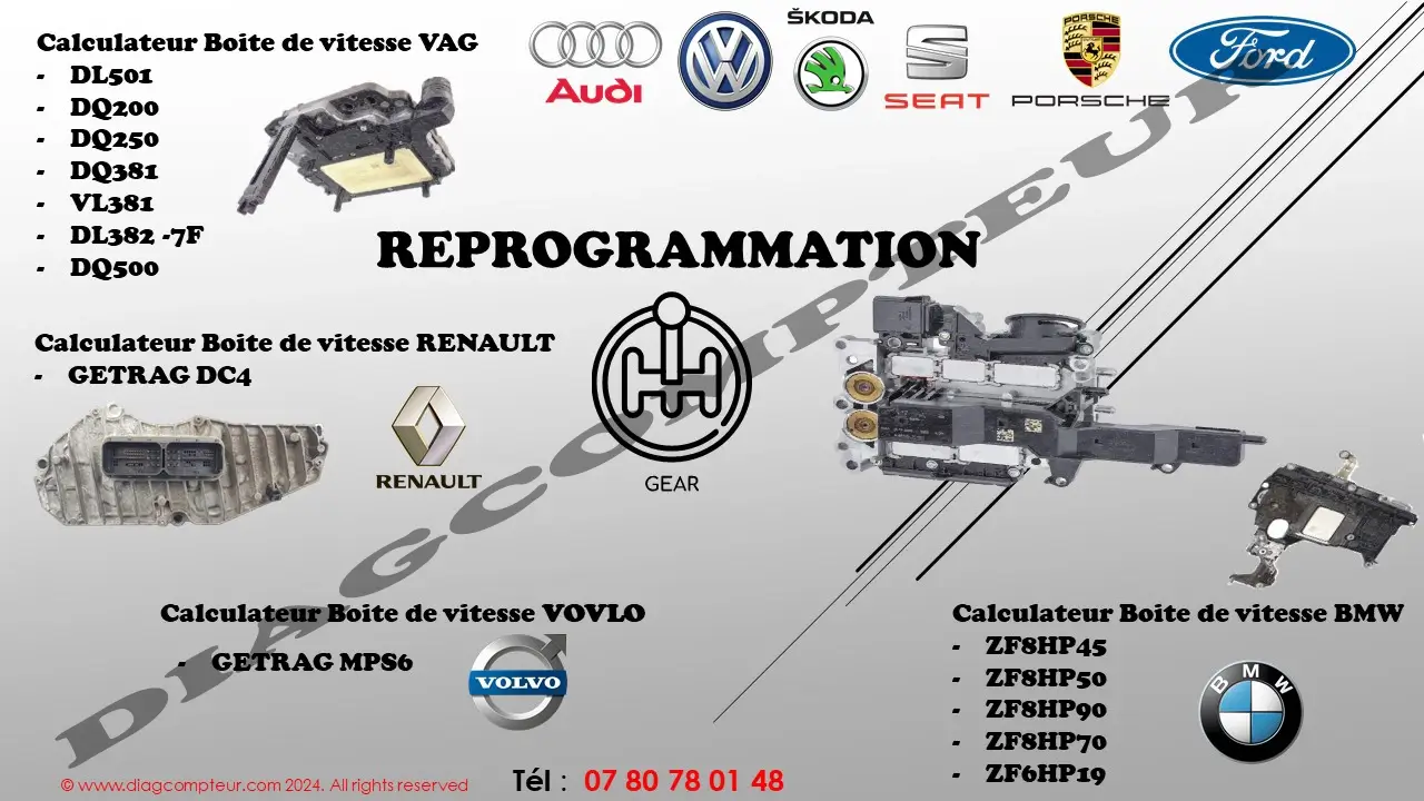 Programmation boites automatiques