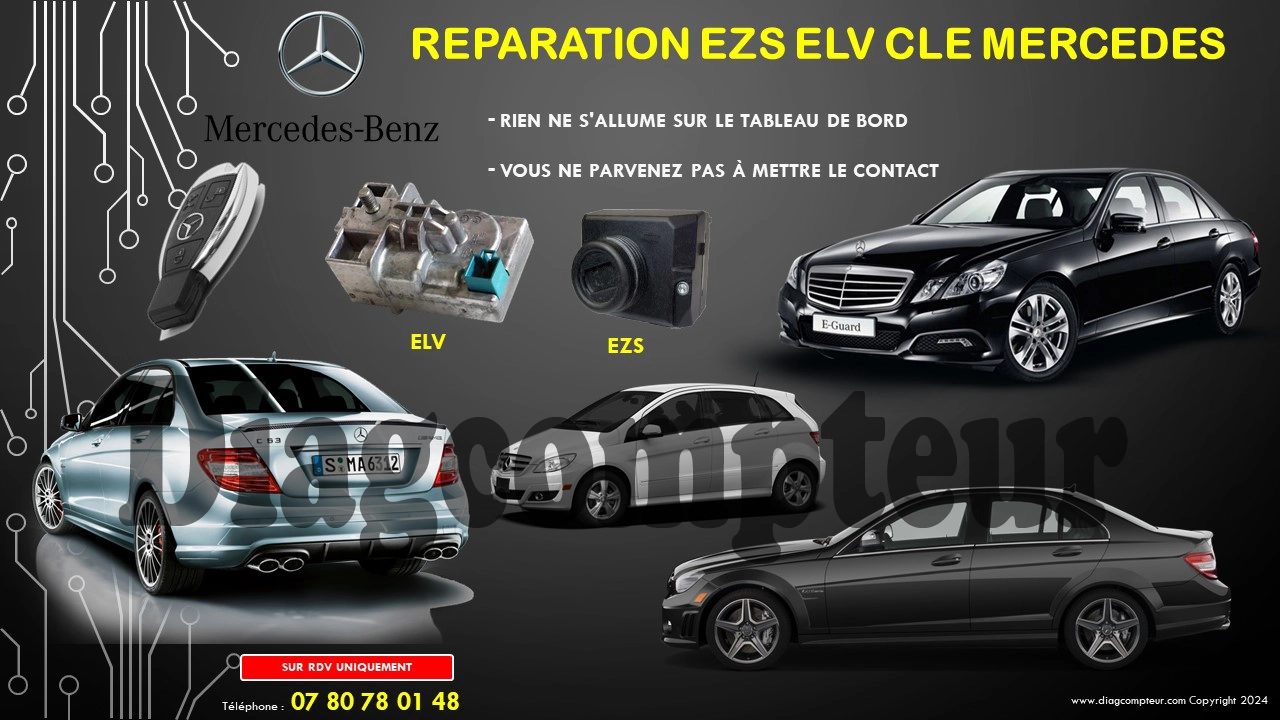  REPARATIONS ELV EZS MERCEDES 
