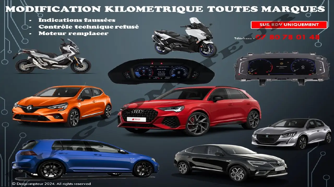 programmation d'un compteur automobile