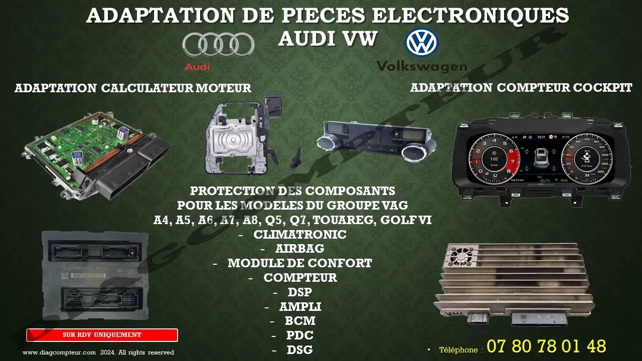 Problèmes de Calculateur Moteur sur Véhicules Audi